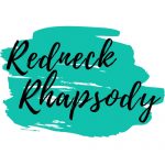 Redneck Rhapsody logo with teal background