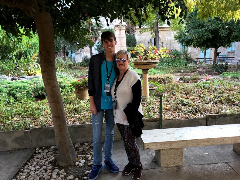 St. Anne's garden at these historical sites in the Lions' gate. Noah & Trina