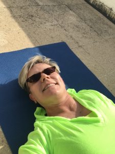 Doing Rooftop Yoga In Israel