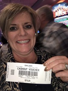 www.redneckrhapsody.com Trina winning!Hit a penny machine for $121.20...played it down to $75.00. Paid for our day of fun!