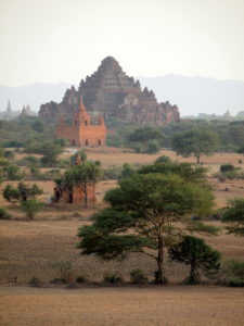 www.redneckrhapsody.com One of the most amazing places I've been is Bagan, Myanmar. A wide plain full of pyramid-like temples and shrines, like Angkor Wat in Cambodia but without all the jungle blocking the view of the big picture.