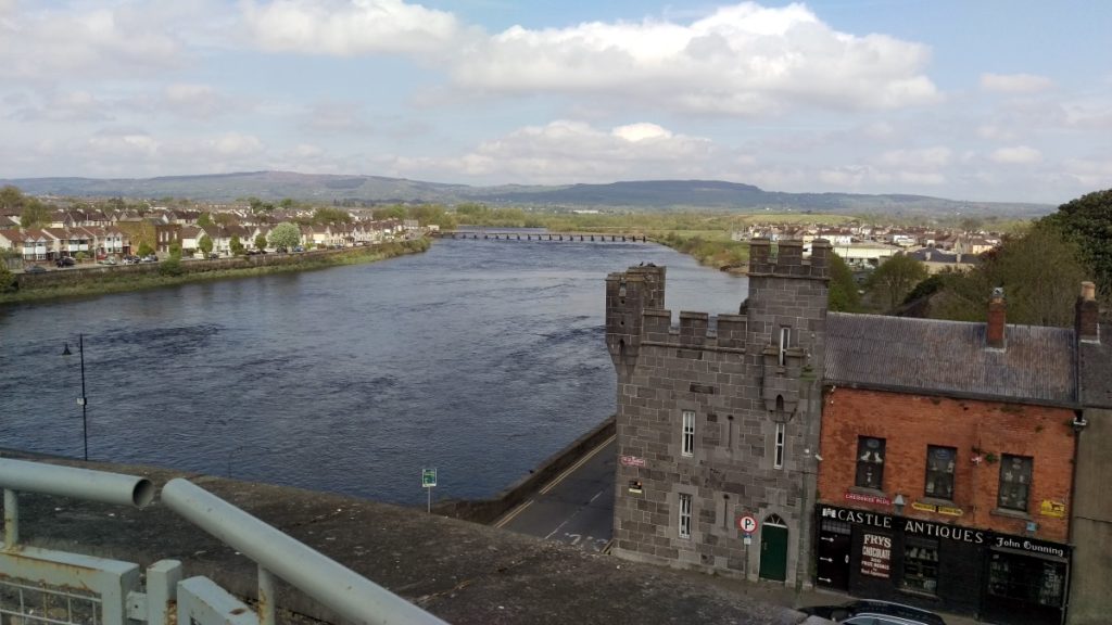www.redneckrhapsody.com View of river and country side from the top of St. John's Castle in Ireland