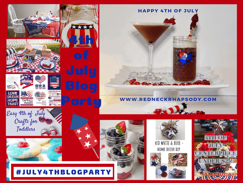 Recipes For A Happy 4th With Drinks Diy Dollar Decor Redneck