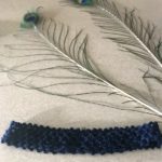 Peacock feathers & headband