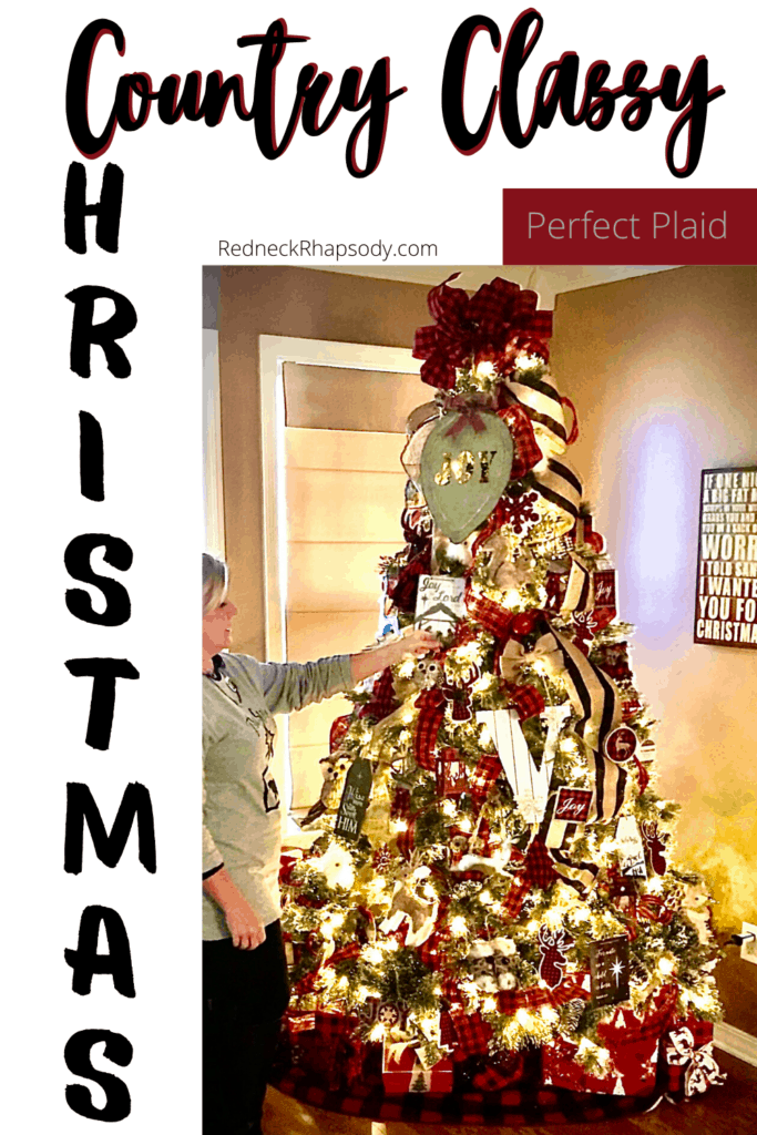 Pin Image - Christmas Tree Hanging ornaments 