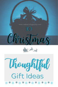 Gift basket silhouette for 10 Christmas gift ideas