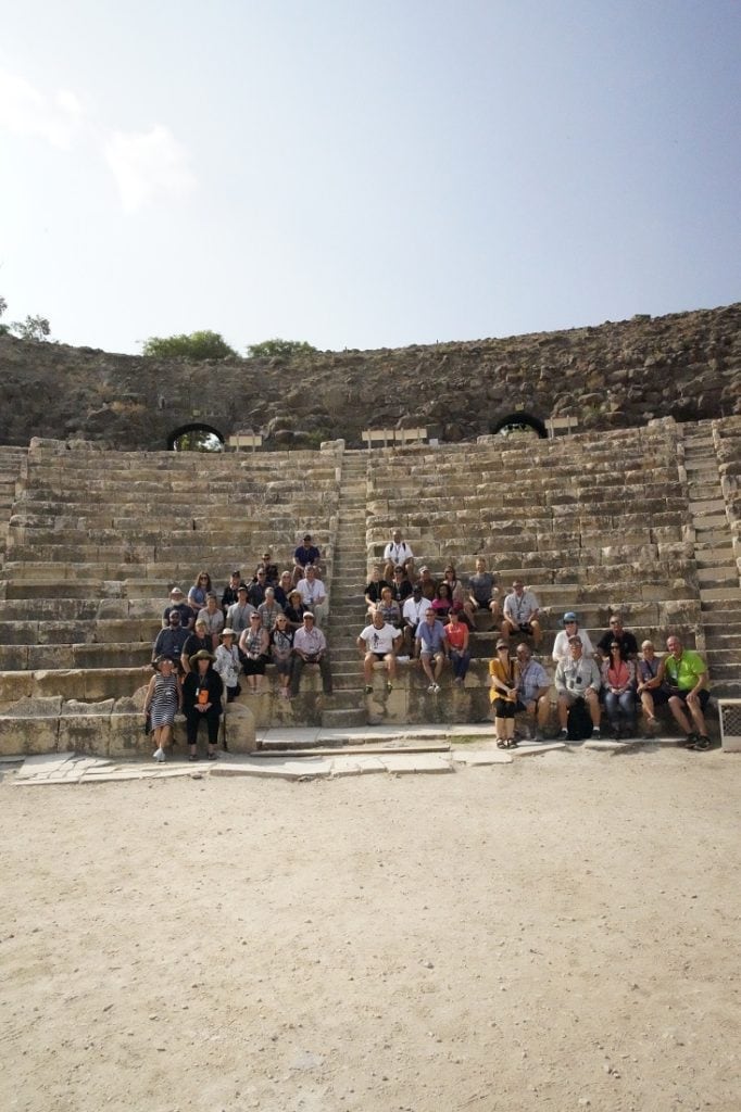 Sept. 2019 RCM Group Pic in theater Bet She'an, Israel