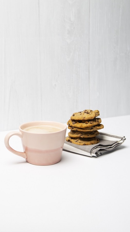 Hot Chocolate - Loaded (no topping) with cookies.