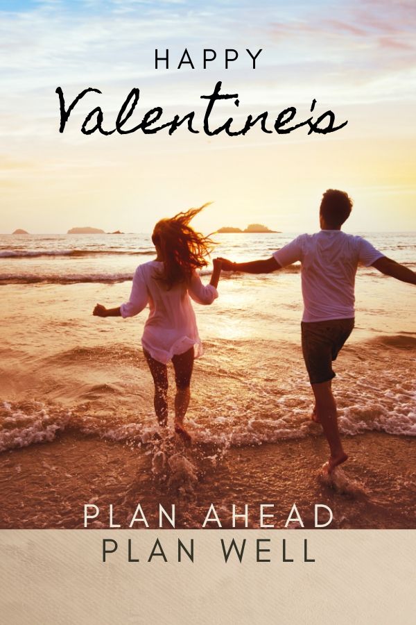 Make a Valentine Moment with a trip to the beach and enjoy sunset together.