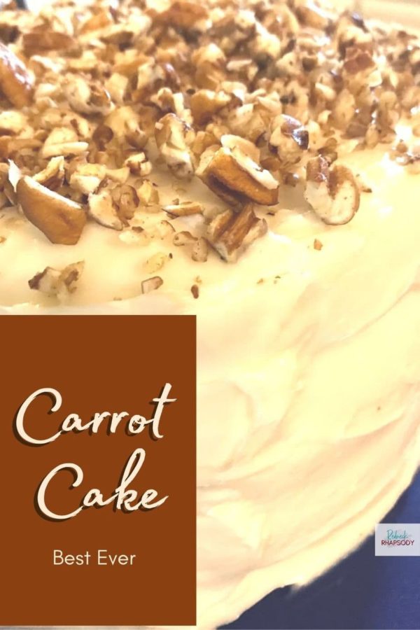 Carrot Cake ready to eat - Pin 2